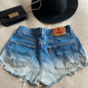 Vintage Levi Cut off Denim Shorts